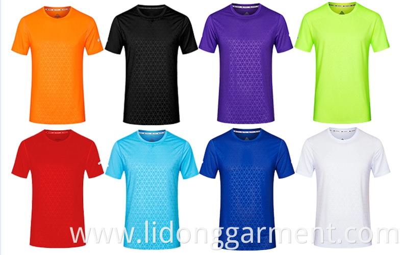 Wholesale Gym Fit Sport T Shirt High Quality Professional Custom T Shirts Quick Dry T-shirt